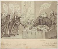 [Untitled plate - 'The Petitioning Cantabs'.]