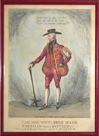 [Wellington]. The Man Wot's Been Made Foreman to the British!!!