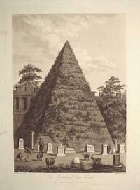 The Pyramid of Caius Cestius.