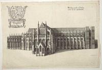 [Westminster Abbey] Westmonasteriensis Eccleiæ conv: facies aquilonalis.