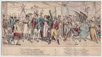 [Fashion and Folly: or the Buck's Pilgrimage.] Dashall and Lubin, at a masquerade [...]