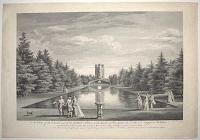 [Whitton Park] A View of the Canal and of the Gothick Tower in the Garden of his Grace the Duke of Argyl at Whitton.
