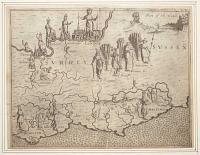 [Untitled map of Surrey and Sussex.]
