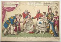[Birth of George, Duke of Cambridge] A Scene in the New Farce called the Rivals, or a Visit to the Heir Presumtive.