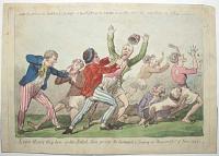 [The Glorious First of June] Lord Howe they lun [run] or the British tars giving the Carmignols a Dressing on Memorable 1st of June 1794.