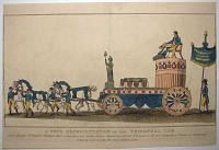 A True Representation of the Triumphal Car which conveyed S.r Francis Burdett, Bart.