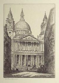 [St. Paul's Cathedral from the Great West Door.] [No.3]