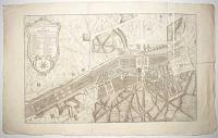 Plan General des Chateaux, Parc et Jardins de Chantilly.
