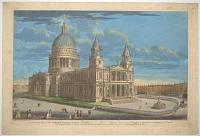 North west View of the Cathedral Church of St Paul, London.