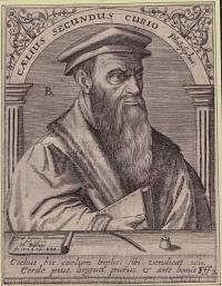 Calius Secundus Curio. Philosophus.