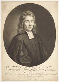 Johannes Kettlewell obyt 12&ordm; Apr: 1695 &AElig;ta: 42.