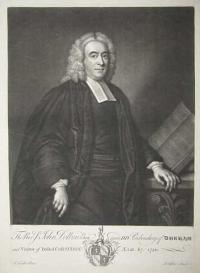 The Rev: S:r John Dolben Bar.t and DD Prebendary of Durham