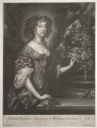[Mary of Modena] Maria Beatrice Principessa di Modana, Duchessa di York.
