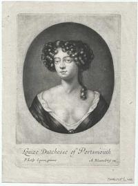 [Louise de K&eacute;roualle] Louize Dutchesse of Portsmouth.