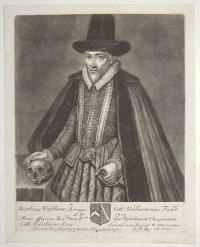 Nicholaus Wadham Arminger Coll: Wadhamensis Dund:r. A.&ordm; D.i 1609