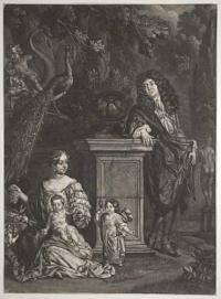[Nicholas Largilliere & family.]
