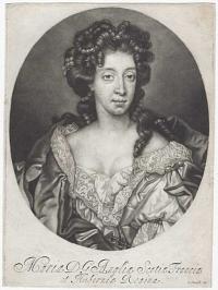 [Mary of Modena] Maria D.G. Ang: Sco: Fra: et Hib: Regina.