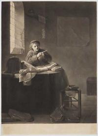 [A Man Mending a Pen.]