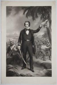[Captain Sir William Peel, R.N. [V.C.] Leading the Naval Brigade into action, India.]
