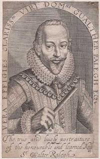 Vera Effigies Clarissmi Viri Domni Gualther Raleegh Eq[u Aur. etc.]