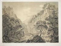 View of the Road by Saorgio to the Passage of the Col de Tende.
