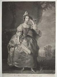 [Mary Bertie] Mary Dutchess of Ancaster 1757.