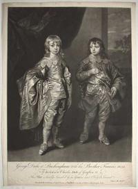 George Duke of Buckingham with his Brother Francis, 1636.
