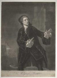 Mr Garrick in Hamlet.