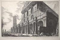 Veduta della Basilica di S.Paolo fuor delle Mura, eretta da Costantino Magno.