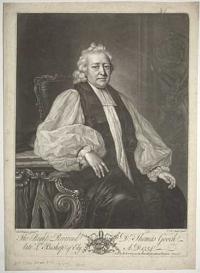 The Right Reverend D.r Thomas Gooch, Lord Bishop of Ely, A.D. 1754.