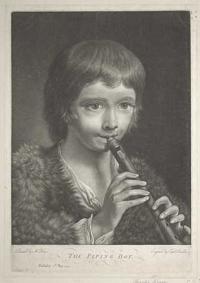 [John Camillus Hone] The Piping Boy.