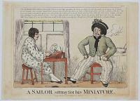A Sailor sitting for his Miniature.
