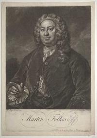 Martin Folkes Esqr.