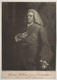 [3rd Duke] His Grace William Duke of Devonshire.