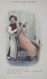 'Would you like it curled, Sir?'