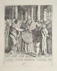 [Marriage of St Margaret and King Malcolm of Scotland.]