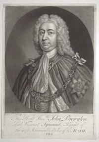 The Right Hon.ble John Brownlow Lord Viscount Tyrconnel,
