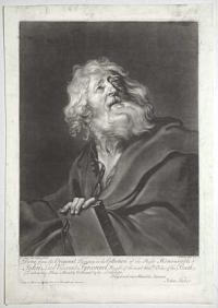 [St Paul.] Done from the Original Painting in the Collection of the Right Honourable John Lord Viscount Tyrconnel,
