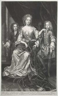 Dutchess of Monmouth ye Earle of Doncaster & ye Lord Henry.