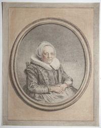 [Old woman in ruff]. GDou 1638.