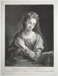[Catherine Voss] Devotion in such looks does Gracefull Shine, And forces us to own her pow'r divine.