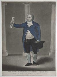 The Right Honourable Charles James Fox.