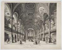 The inside of S.t Martins in the Fields. in the Liberty of Westminster.