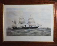 To The Peninsular and Oriental Steam Navigation Company this Print of their Iron Screw Steam Ship ''Ceylon'',