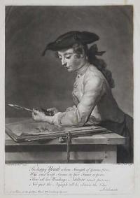 The Happy Youth whom Strength of Genius fires;