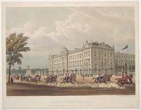 Buckingham Palace. Her Majesty's Escort _ 16th Lancers.