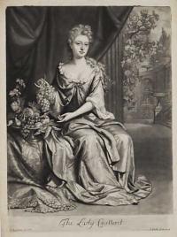 The Lady Cartteret [in ink].
