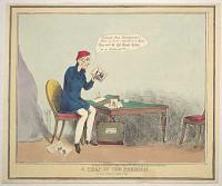 [Duke of Wellington] A Peep at the Premier, in his Peninsular Cap.