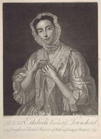 [Ethelreda Townshend.] The R.t Hon:ble Ethelreda Viscountess Townshend