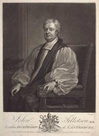 John Tillotson, D.D. Lord Archbishop of Canterbury.